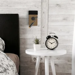Aplique de pared flexible para lectura con puerto USB
