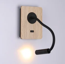 Aplique de pared flexible para lectura