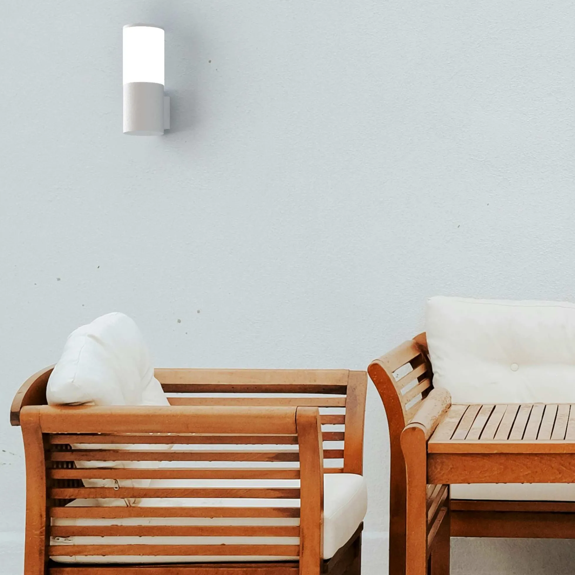 Aplique de pared FUMAGALLI "AMELIA WALL" - E27 - CCT - 8,5W - IP55