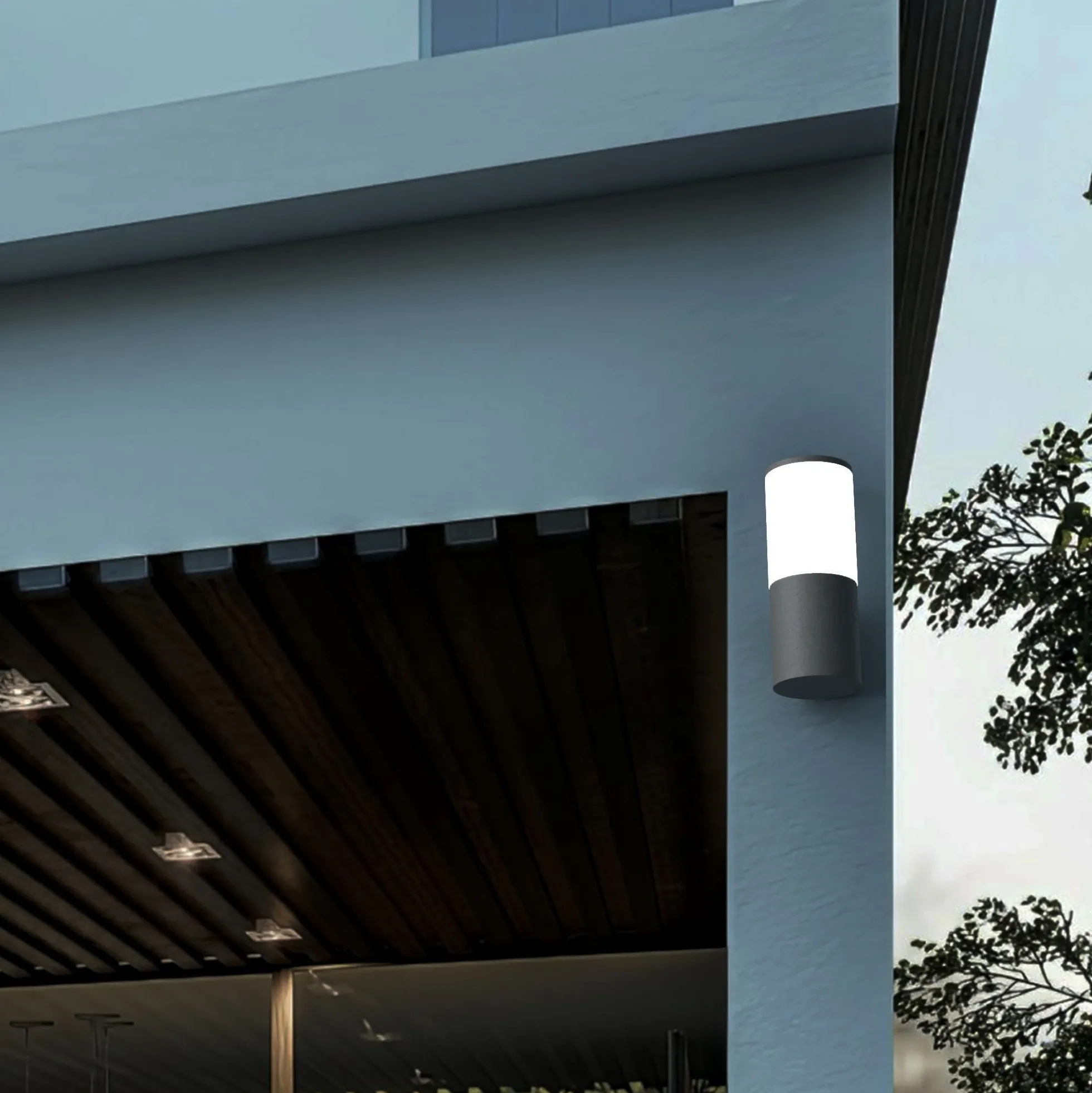 Aplique de pared FUMAGALLI "AMELIA WALL" - E27 - CCT - 8,5W - IP55