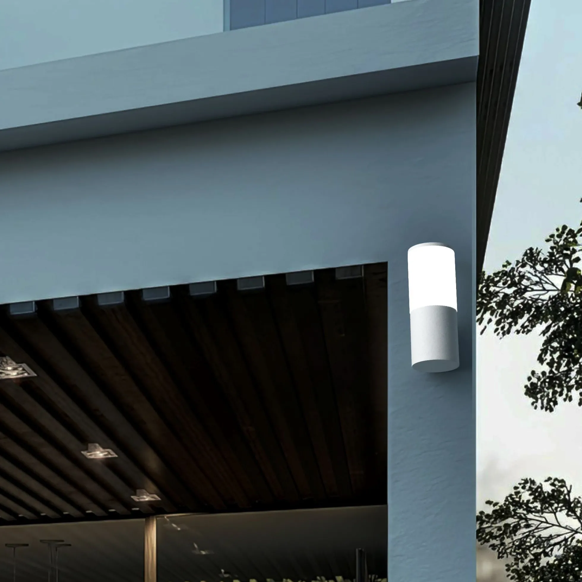 Aplique de pared FUMAGALLI "AMELIA WALL" - E27 - CCT - 8,5W - IP55