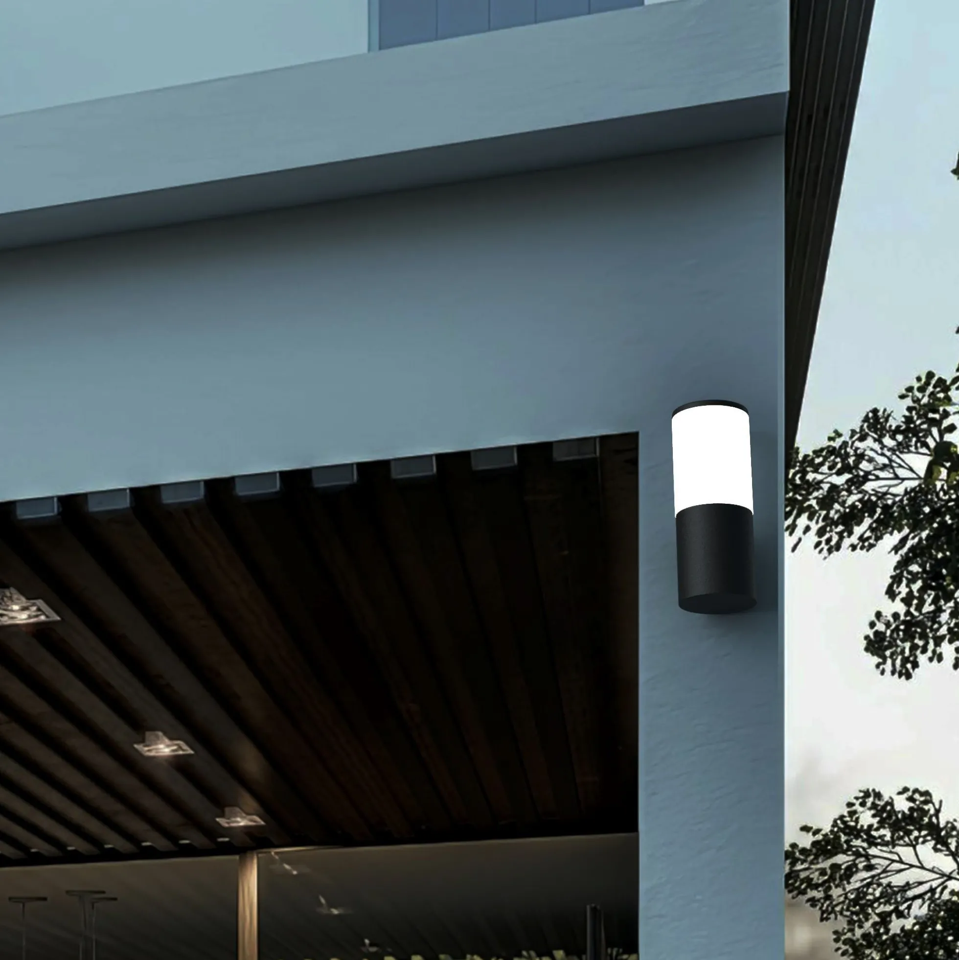 Aplique de pared FUMAGALLI "AMELIA WALL" - E27 - CCT - 8,5W - IP55