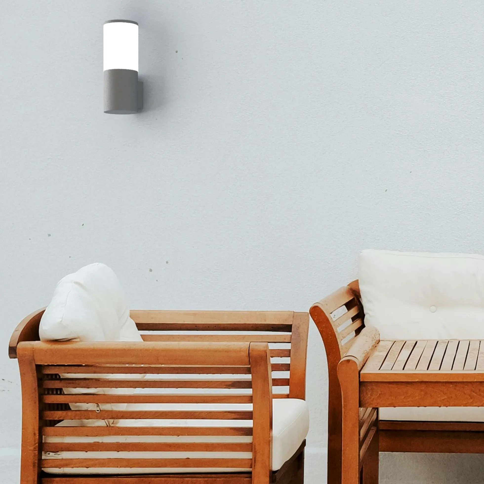 Aplique de pared FUMAGALLI "AMELIA WALL" - E27 - CCT - 8,5W - IP55