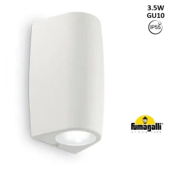Aplique de pared FUMAGALLI "Marta 90-1" - GU10 - IP55 - 3,5W