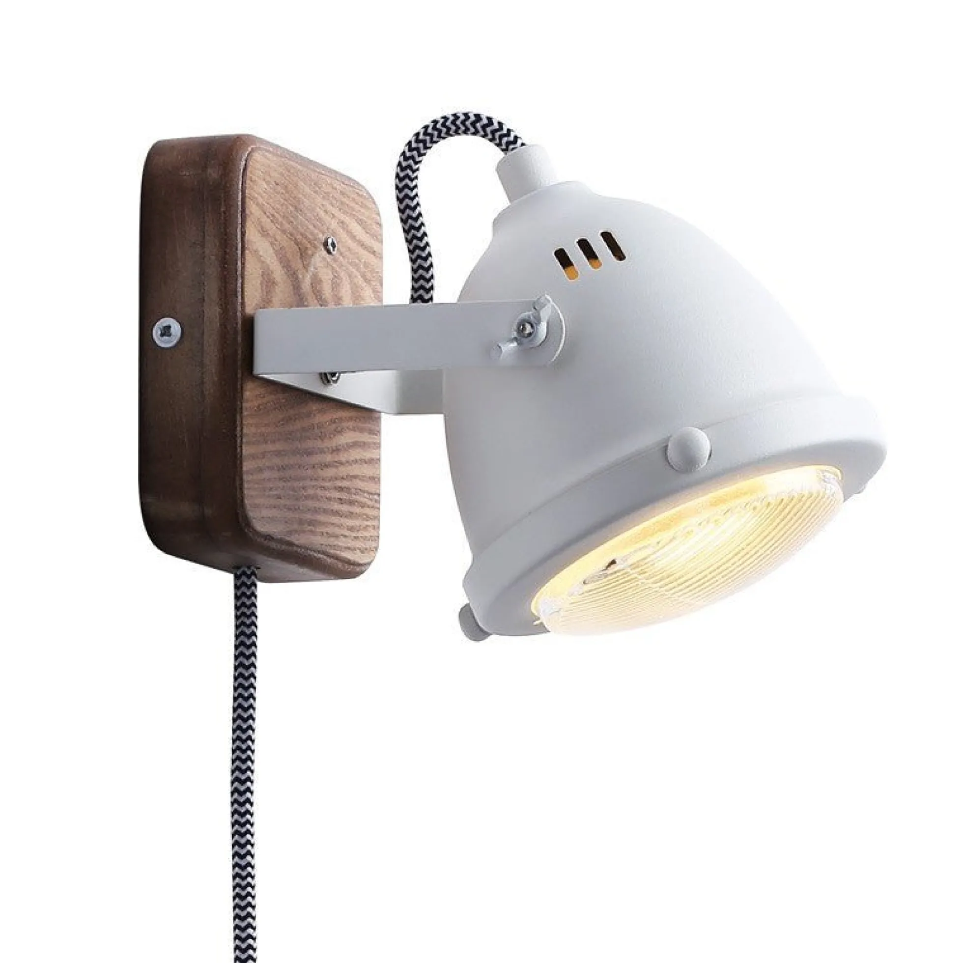Aplique de pared industrial "Mott" - Orientable - GU10 Incluida