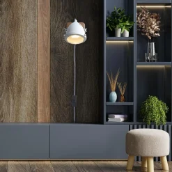 Aplique de pared industrial