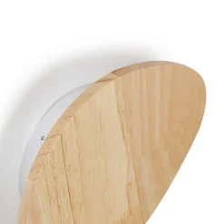Aplique de pared interior de madera