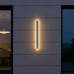 Aplique de pared interior/exterior - 14W - 2700K - 700mm - IP65