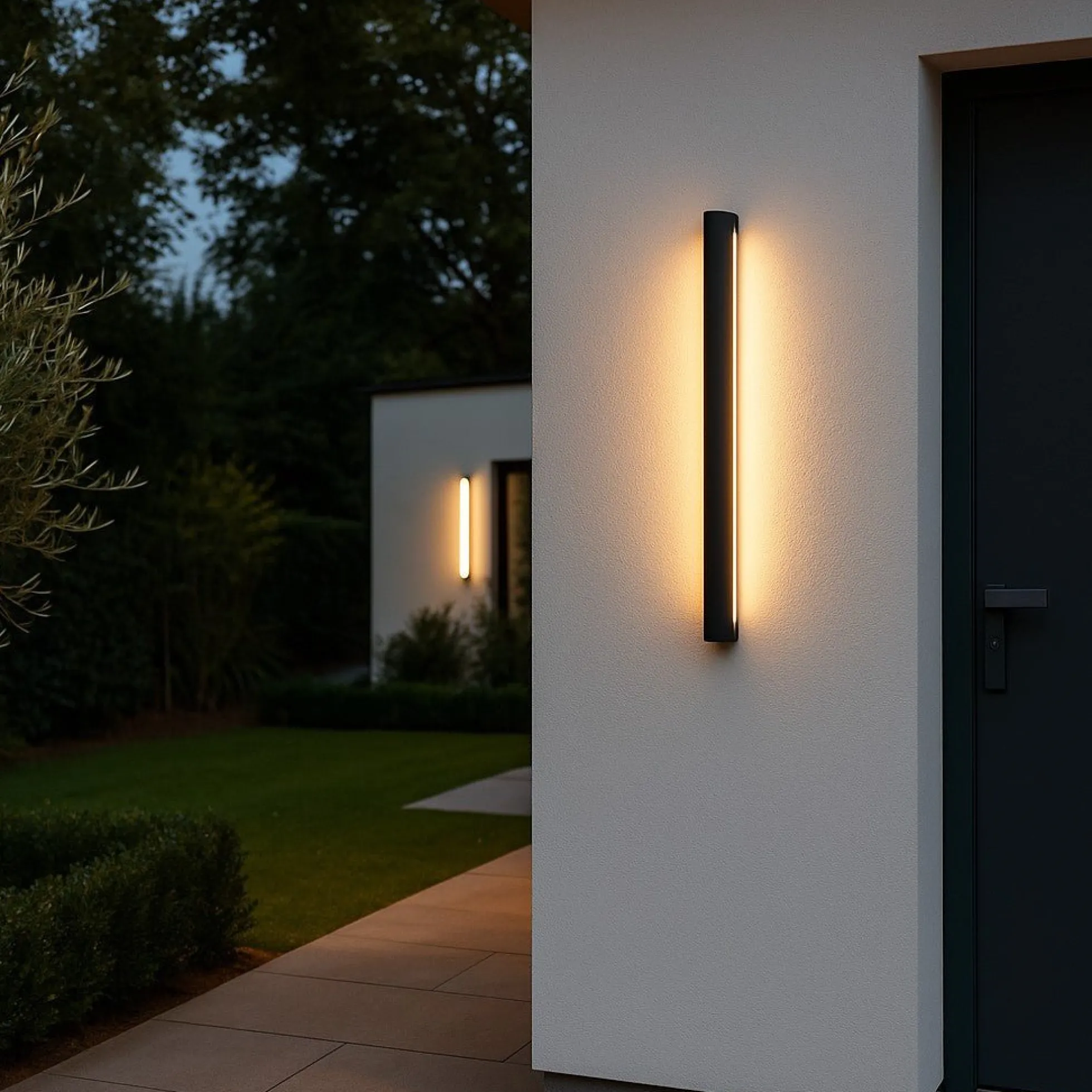 Aplique de pared interior/exterior - 14W - 2700K - 700mm - IP65