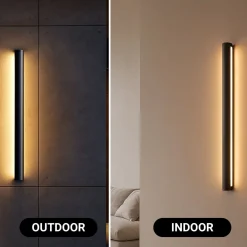 Aplique de pared interior/exterior - 14W - 2700K - 700mm - IP65