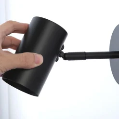 Aplique de pared interior orientable
