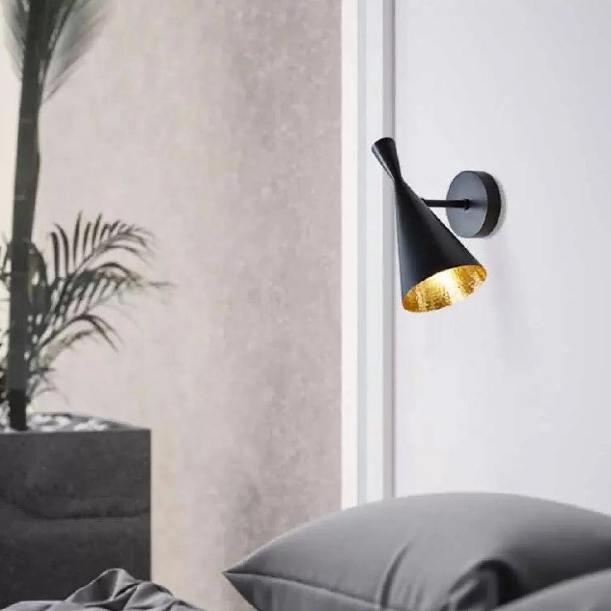 Aplique de pared interior orientable estilo nórdico