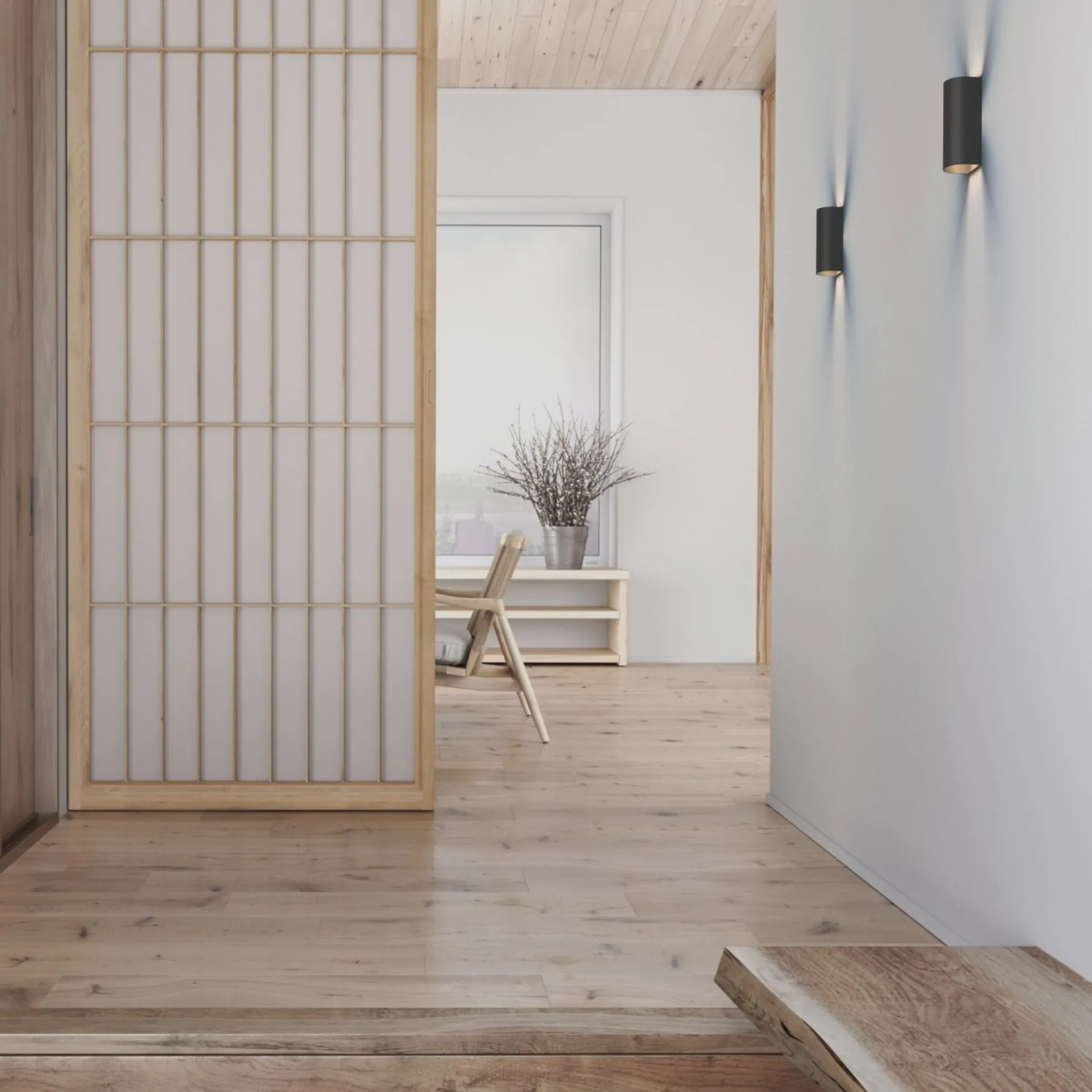 Aplique de pared interior "UP and Down" TUB GU10