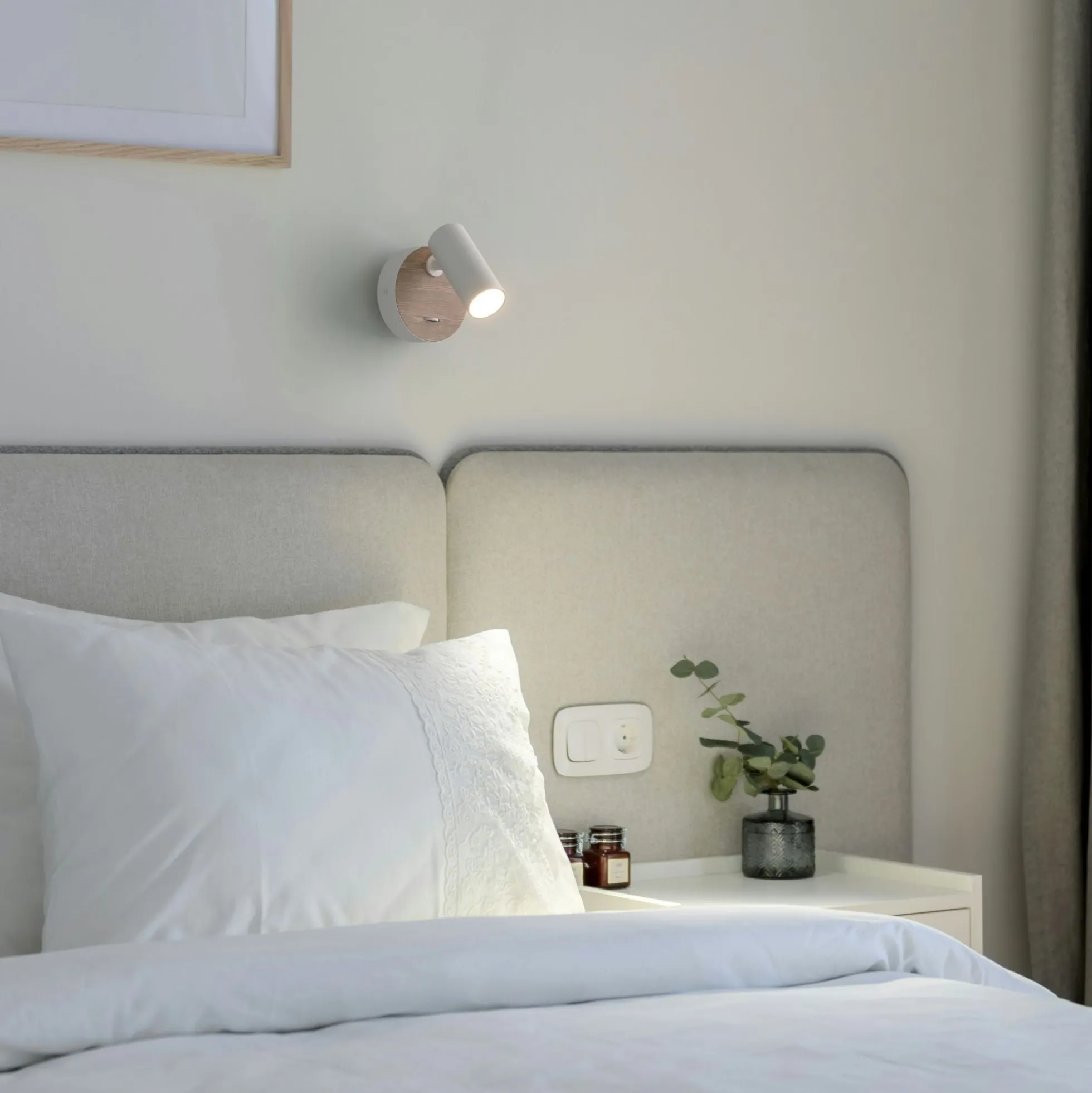 Aplique de pared interior "VILSA" - Orientable - GU10