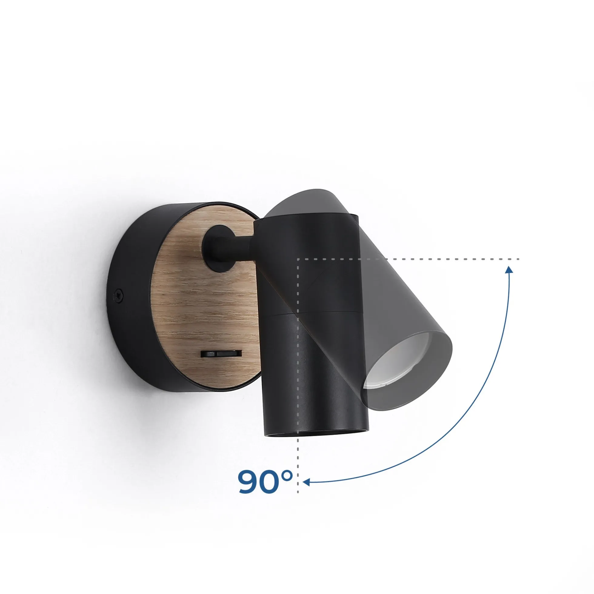 Aplique de pared interior "VILSA" - Orientable - GU10