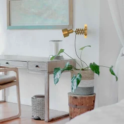 Aplique de pared interior vintage con fuelle  