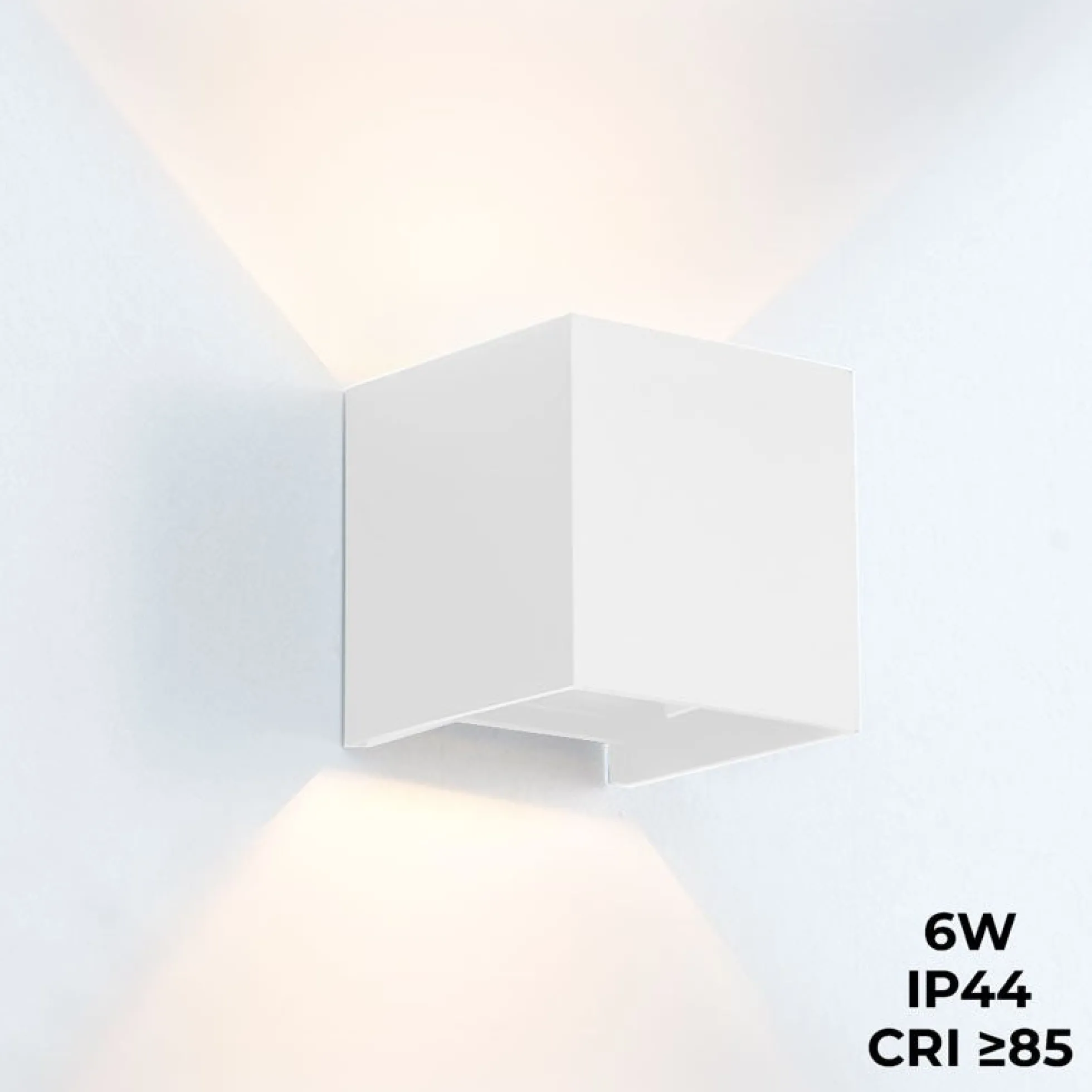 Aplique de pared "KURTIN" 6W apertura de luz regulable