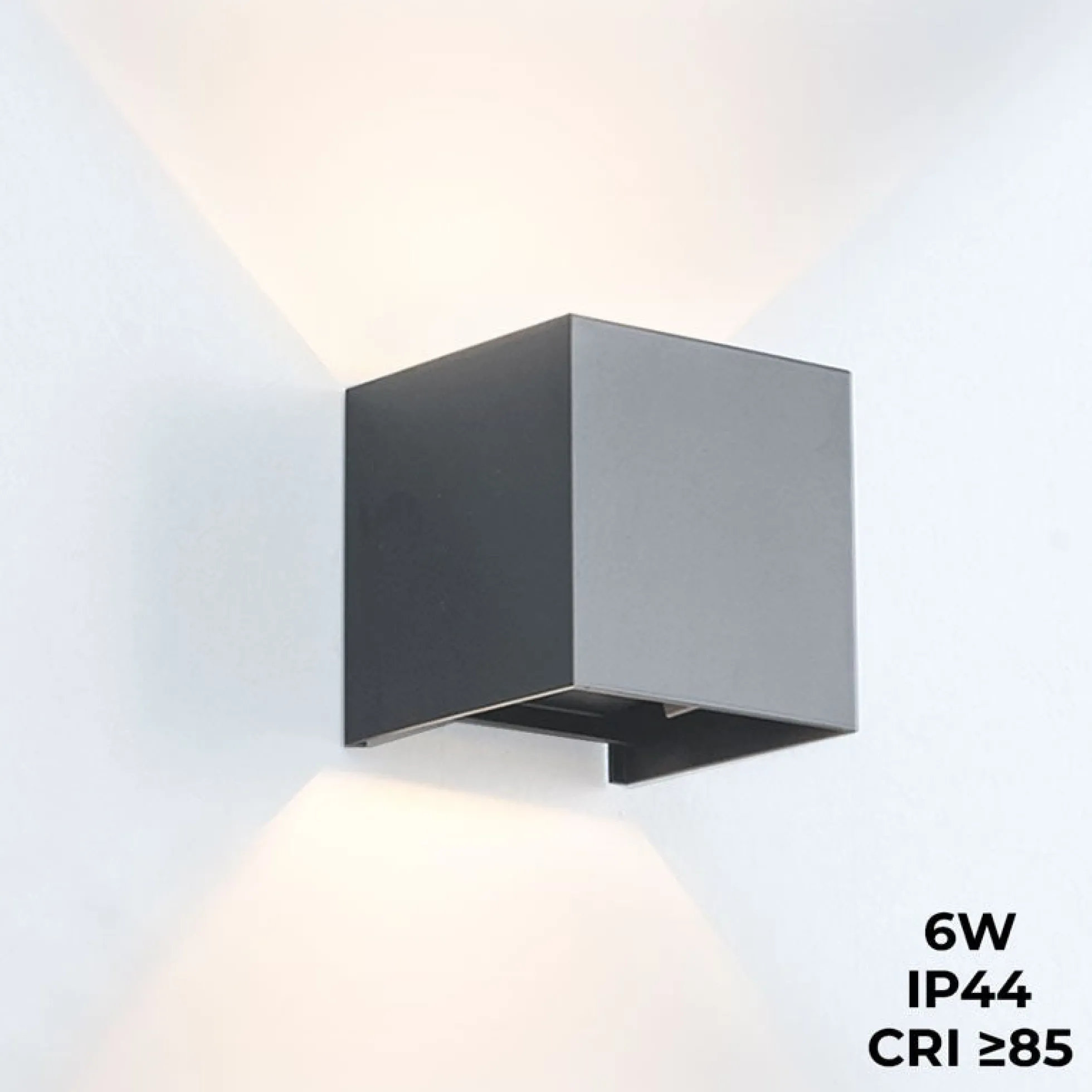 Aplique de pared "KURTIN" 6W apertura de luz regulable