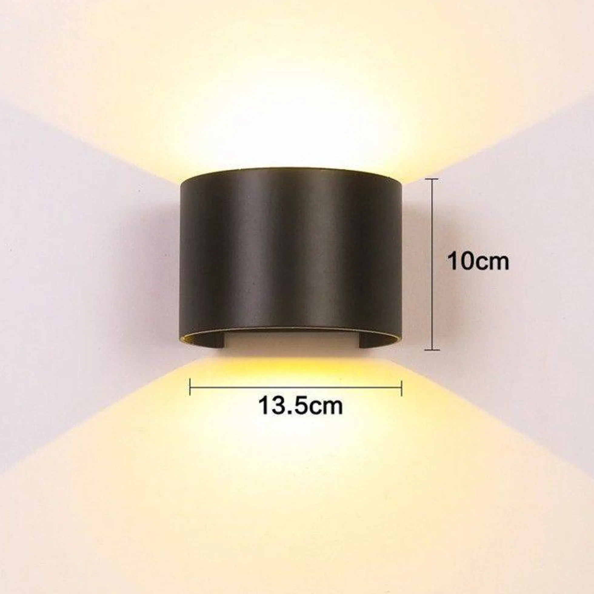 Aplique de pared "LAT" 6W apertura de luz regulable