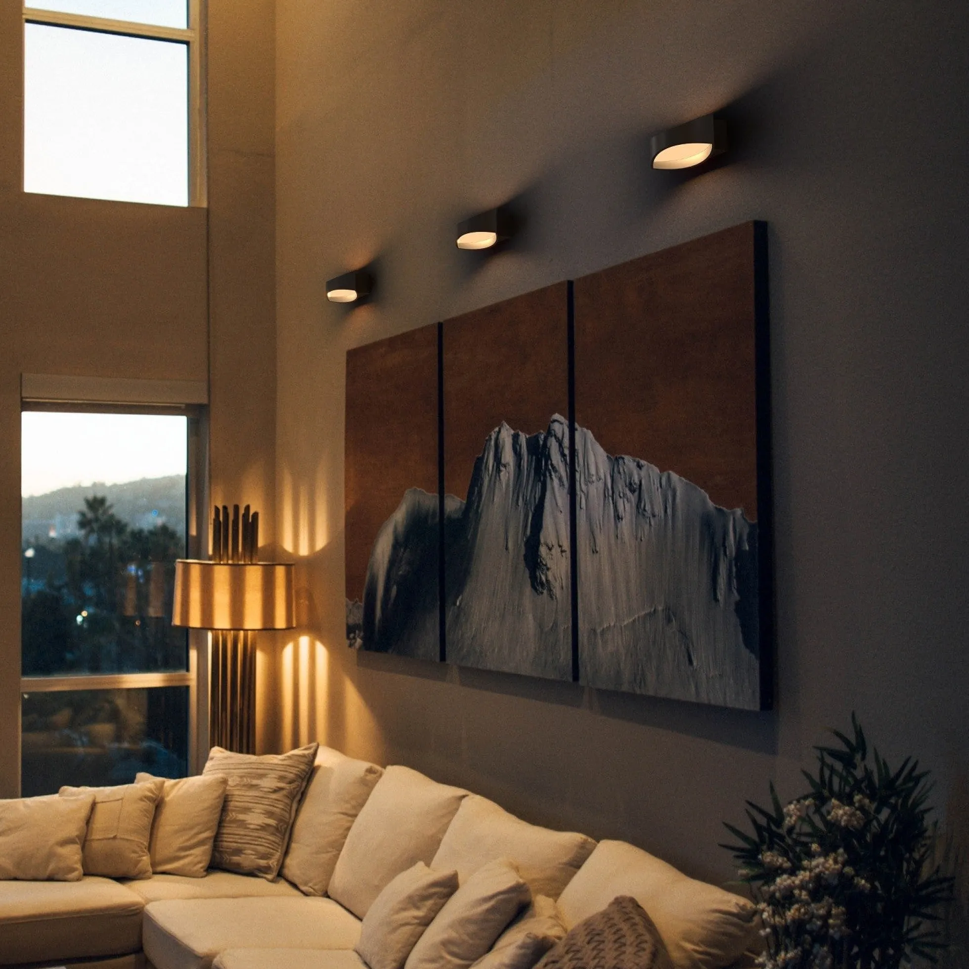 Aplique de pared LED bidireccional - IP20 - 3000K - 6W