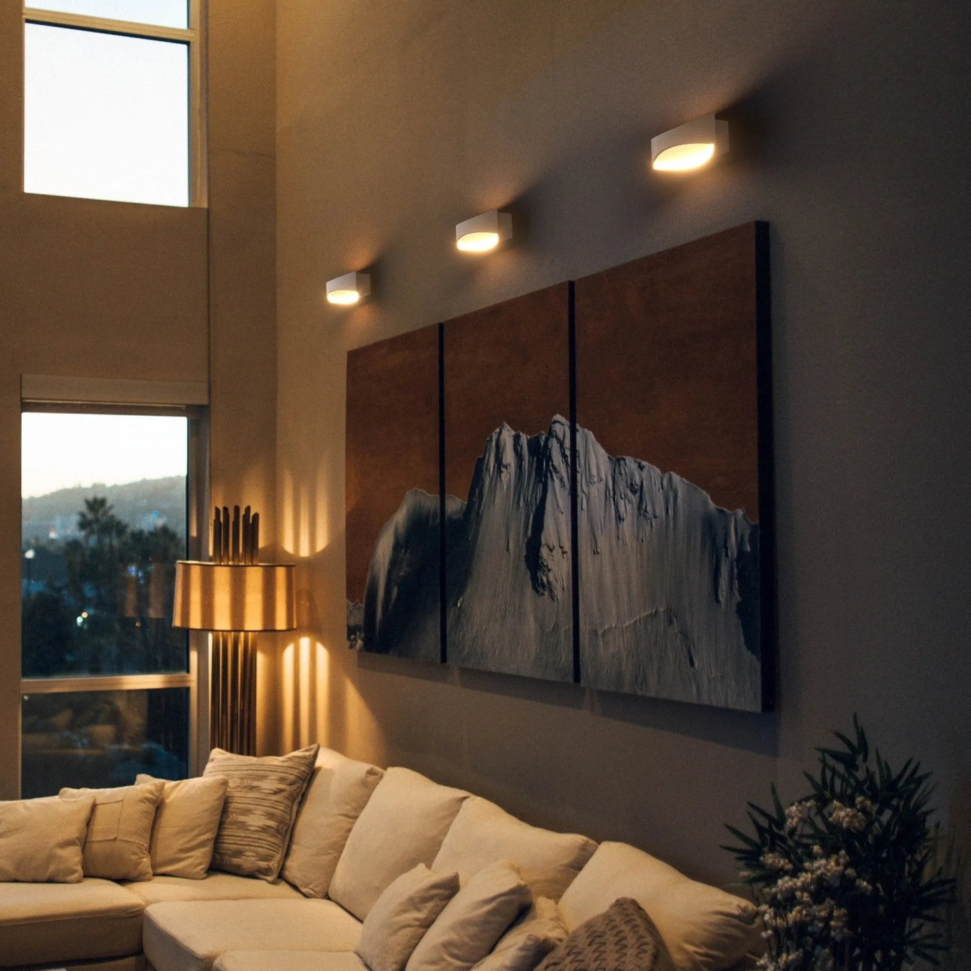 Aplique de pared LED bidireccional - IP20 - 3000K - 6W
