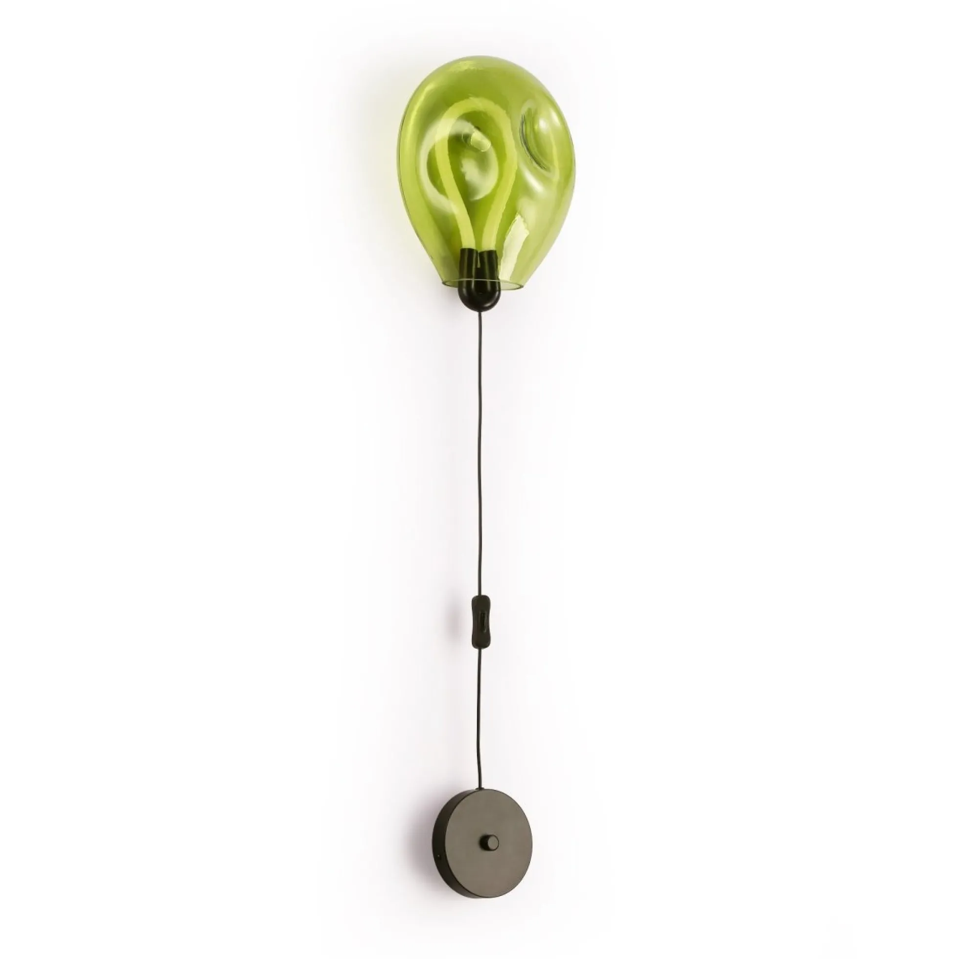 Aplique de pared LED cristal "GLOBO" 8W - Colores