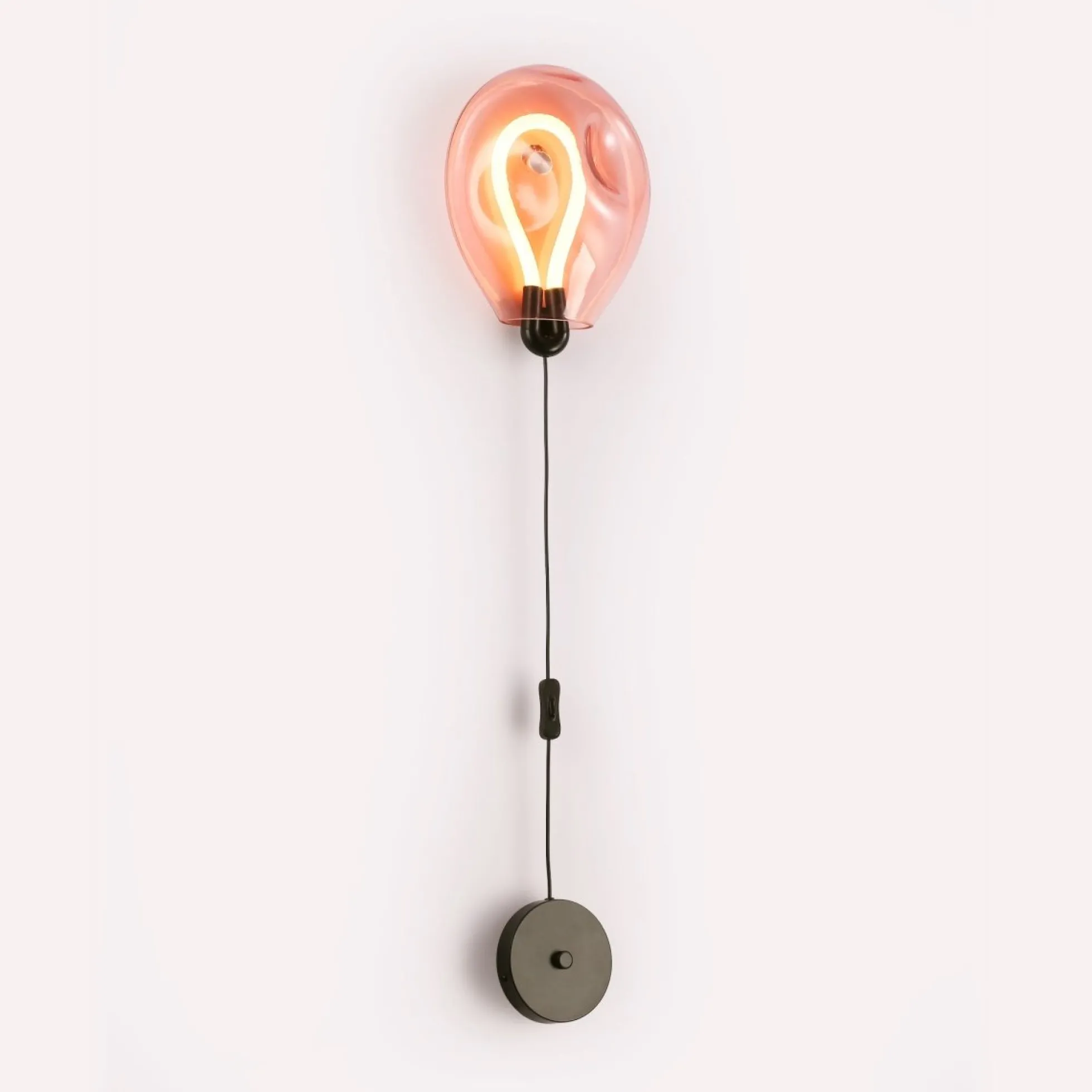 Aplique de pared LED cristal "GLOBO" 8W - Colores
