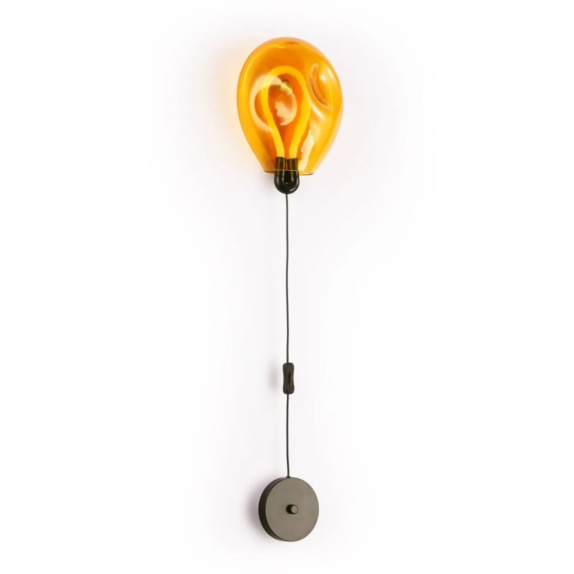 Aplique de pared LED cristal "GLOBO" 8W - Colores