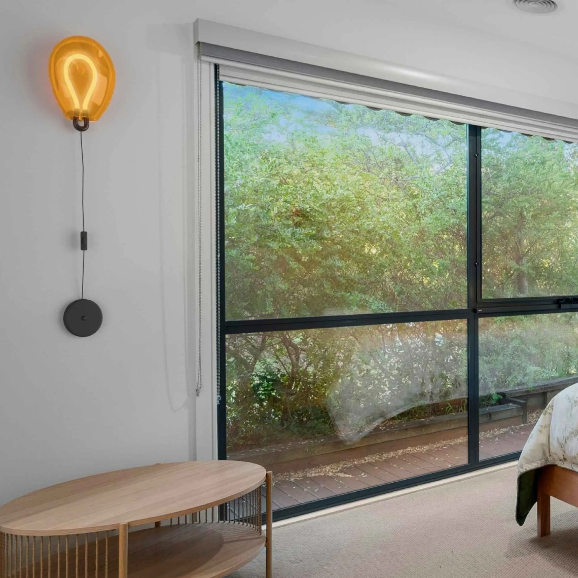 Aplique de pared LED cristal "GLOBO" 8W - Colores