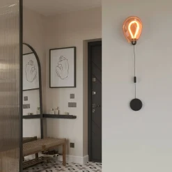 Aplique de pared LED cristal