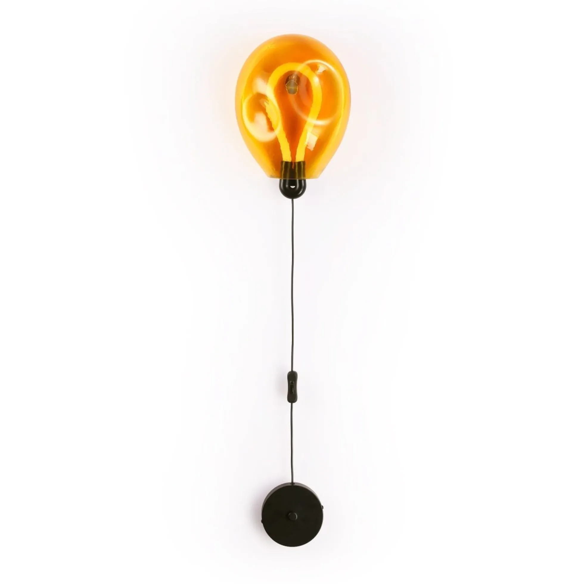 Aplique de pared LED cristal "GLOBO" 8W - Colores