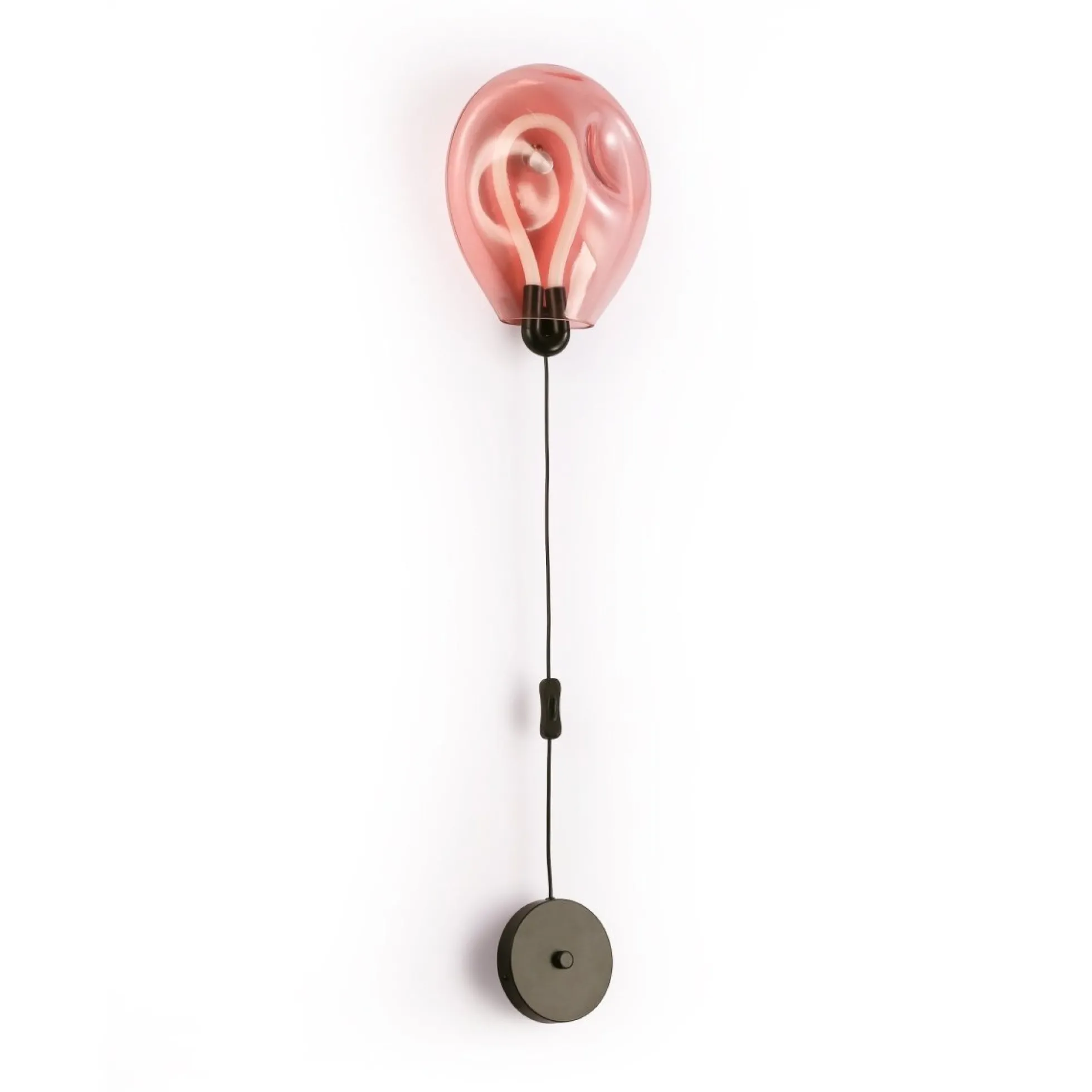 Aplique de pared LED cristal "GLOBO" 8W - Colores