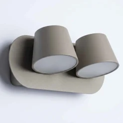 Aplique de pared LED doble