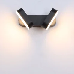 Aplique de pared LED doble para exterior orientable Endura 13W IP54