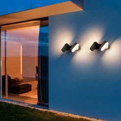 Aplique de pared LED doble para exterior orientable Endura 13W IP54