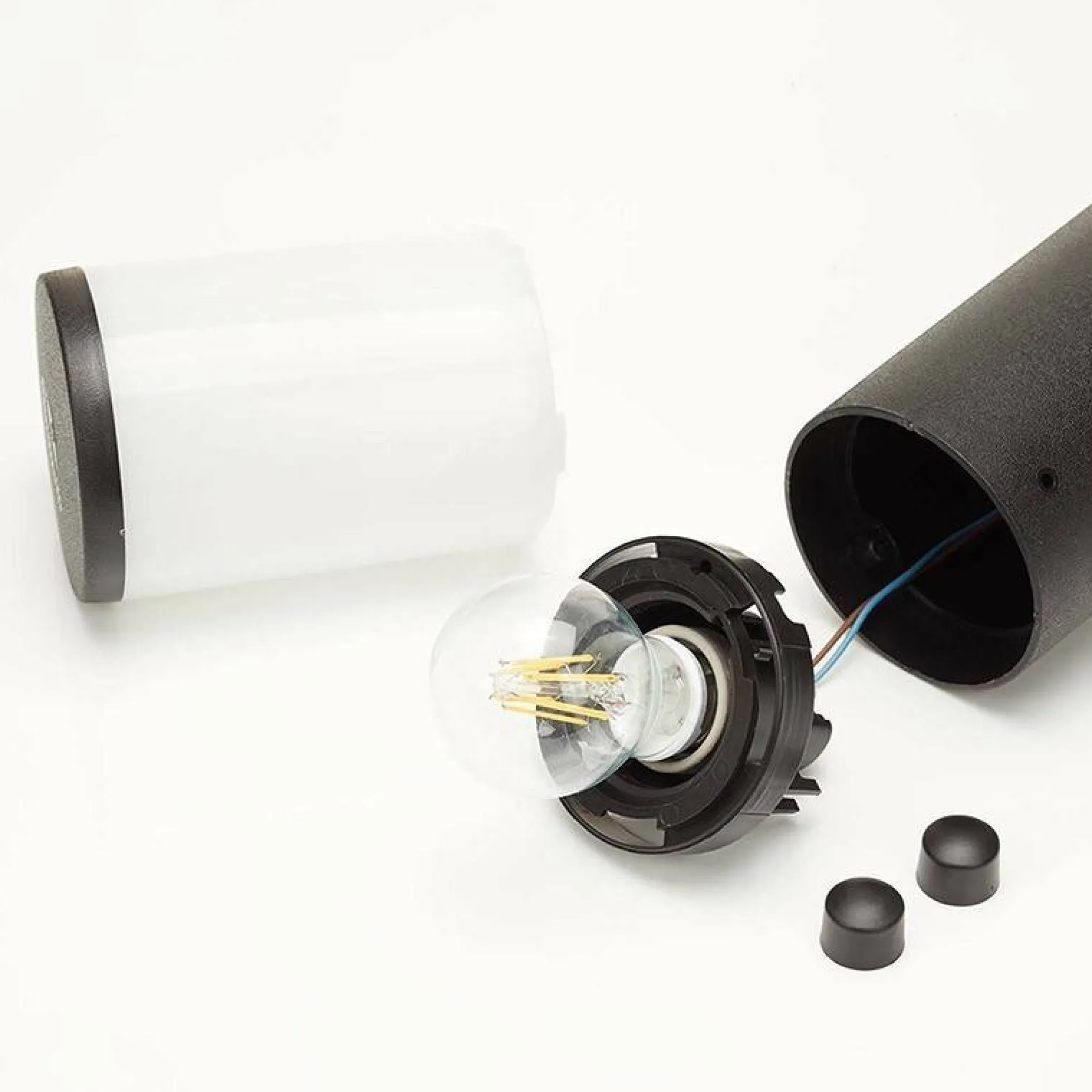 Aplique de pared LED inclinado FUMAGALLI "Amelia Wall" - E27 - IP55