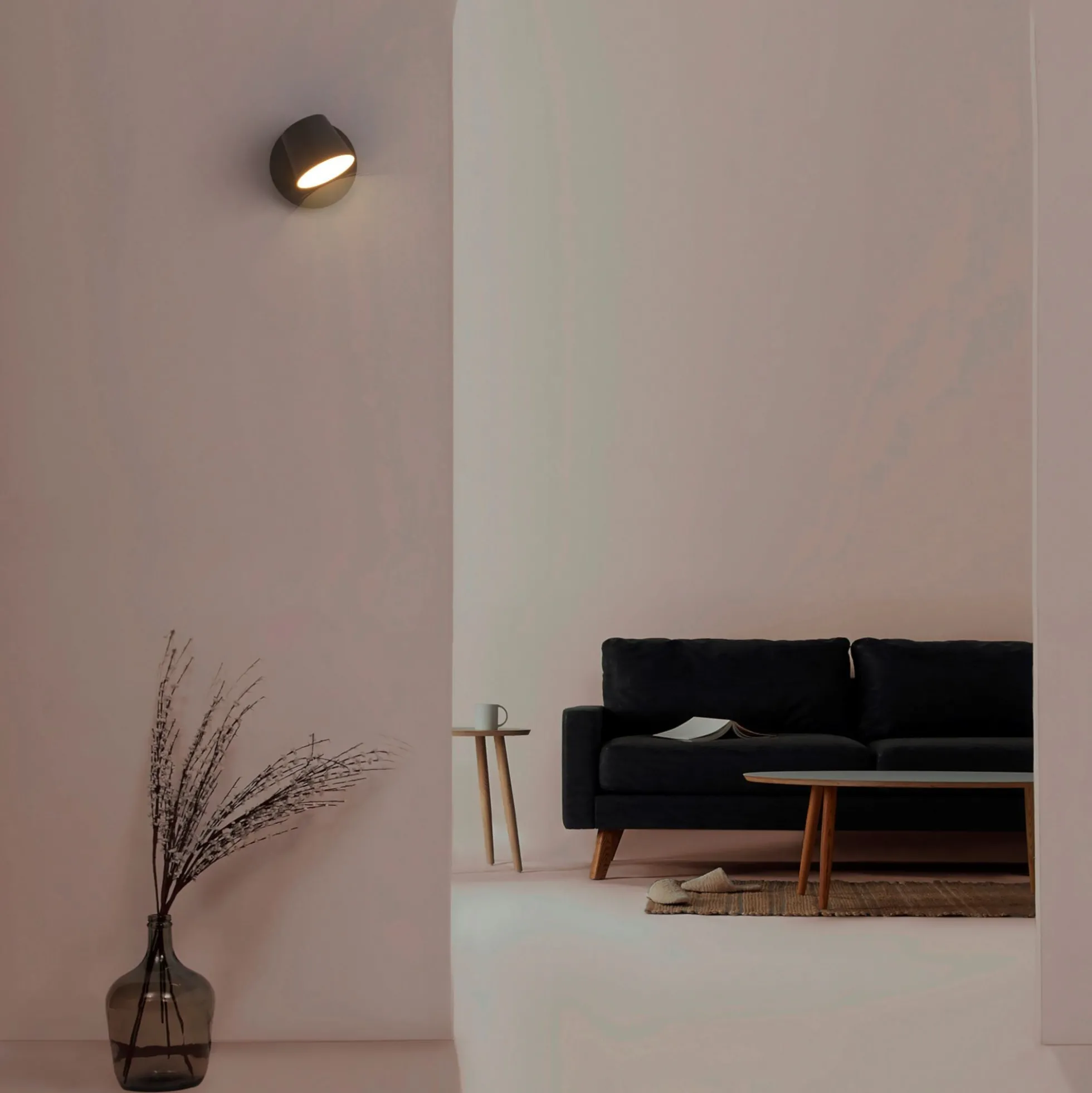 Aplique de pared LED "KOP" orientable 6W
