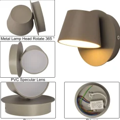 Aplique de pared LED