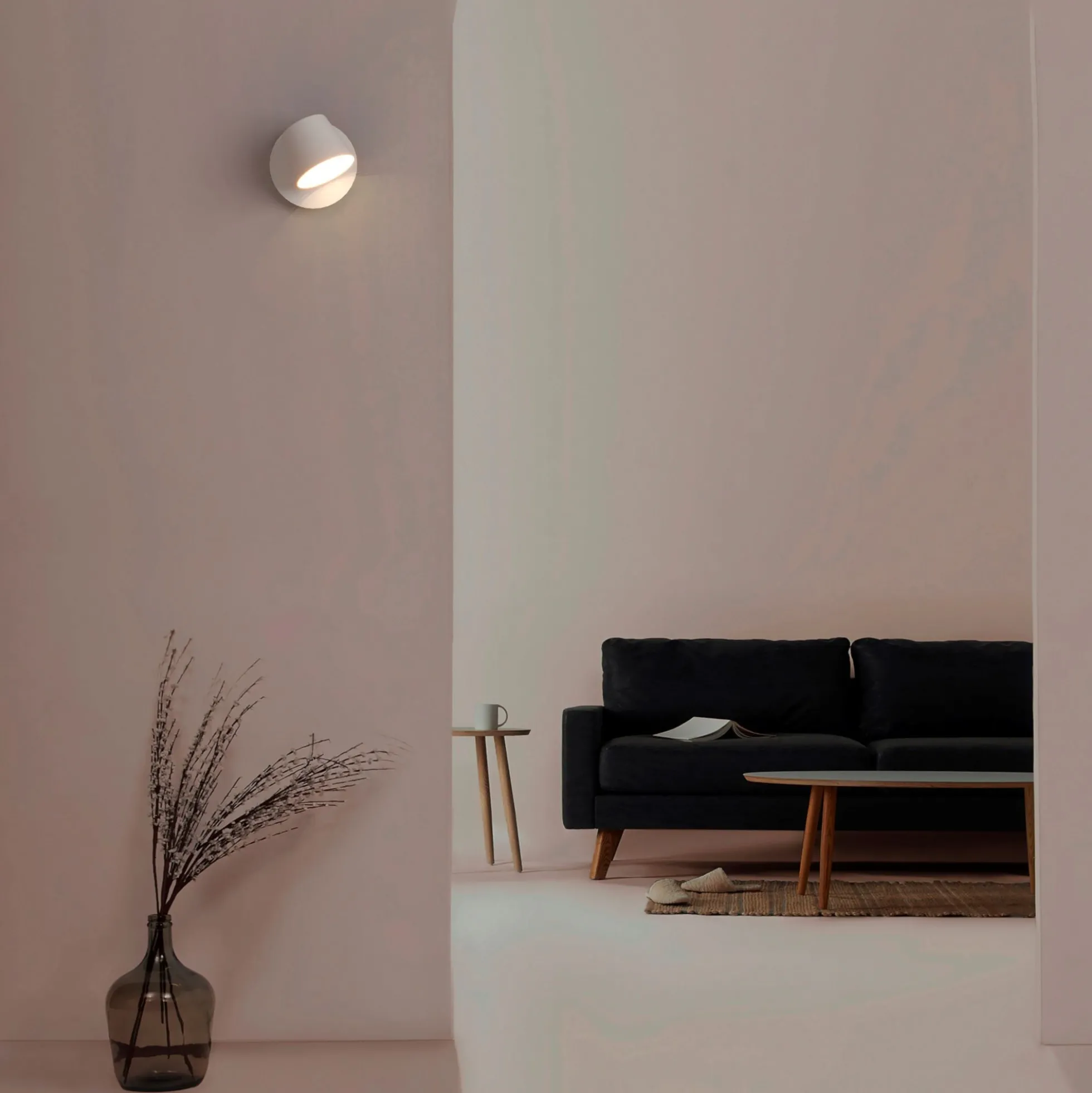 Aplique de pared LED "KOP" orientable 6W