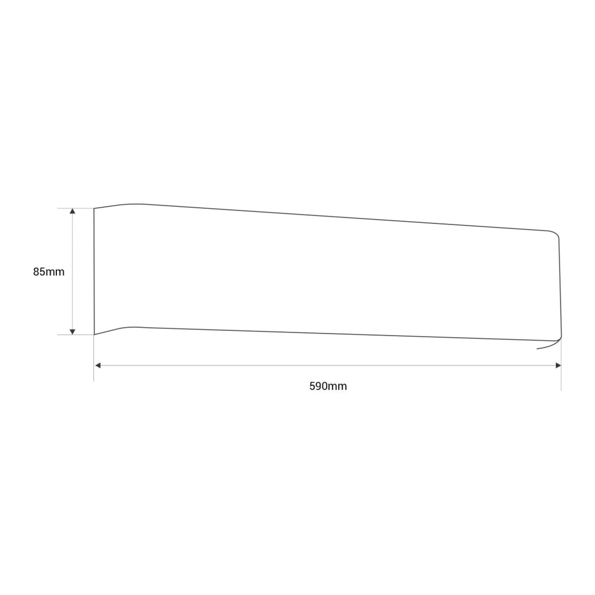 Aplique de pared LED nórdico "SILEA" 19W 1800 Lumens