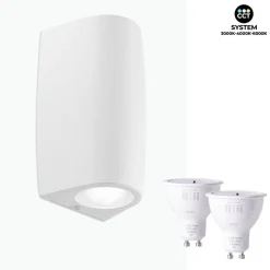 Aplique de pared LED up & down FUMAGALLI MARTA GU10 2x3,5W