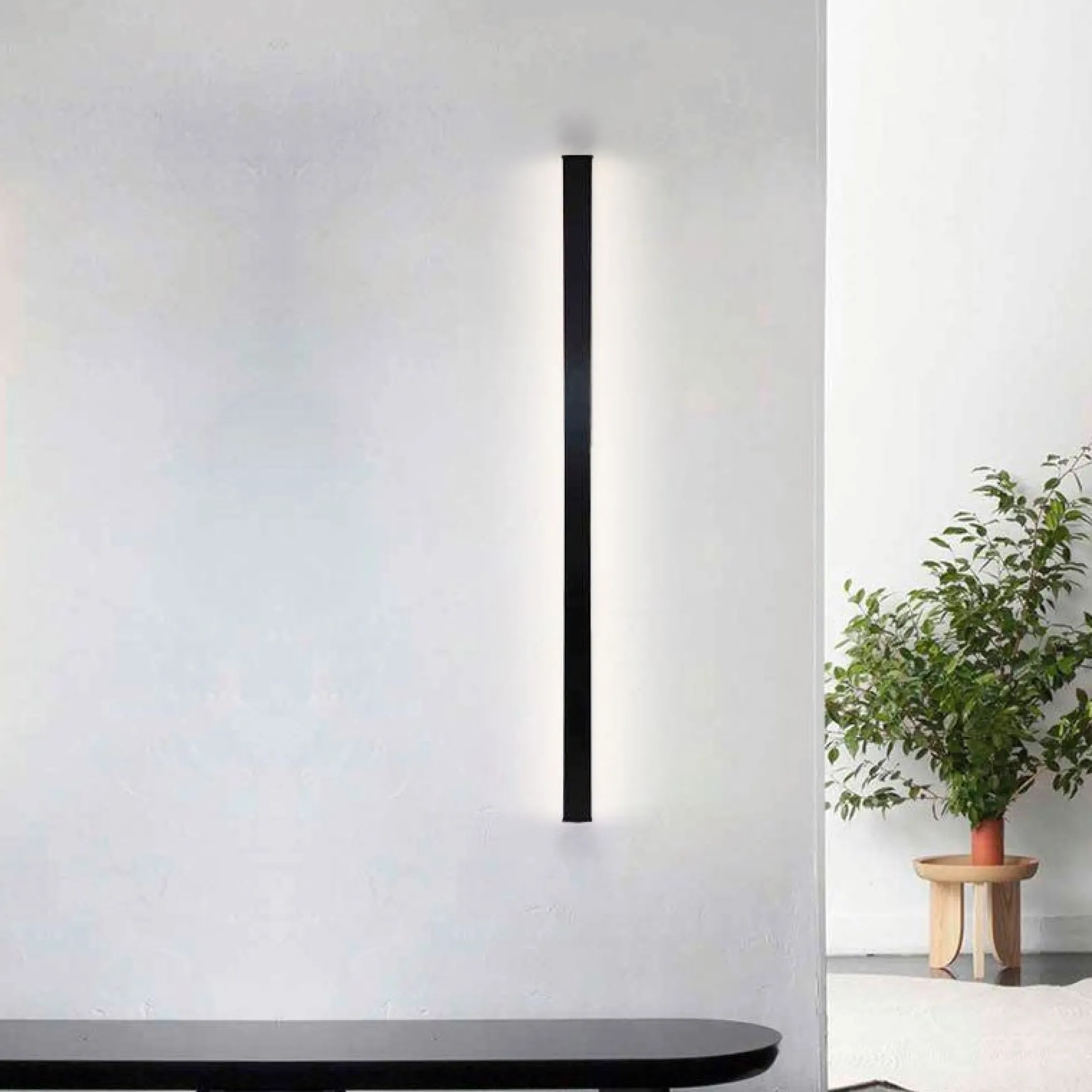 Aplique de pared lineal con LED integrado - 22W - 100cm - IP20