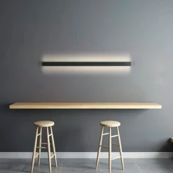 Aplique de pared lineal con LED integrado - 22W - 100cm - IP20