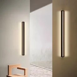 Aplique de pared lineal con LED integrado - 22W - 100cm - IP20