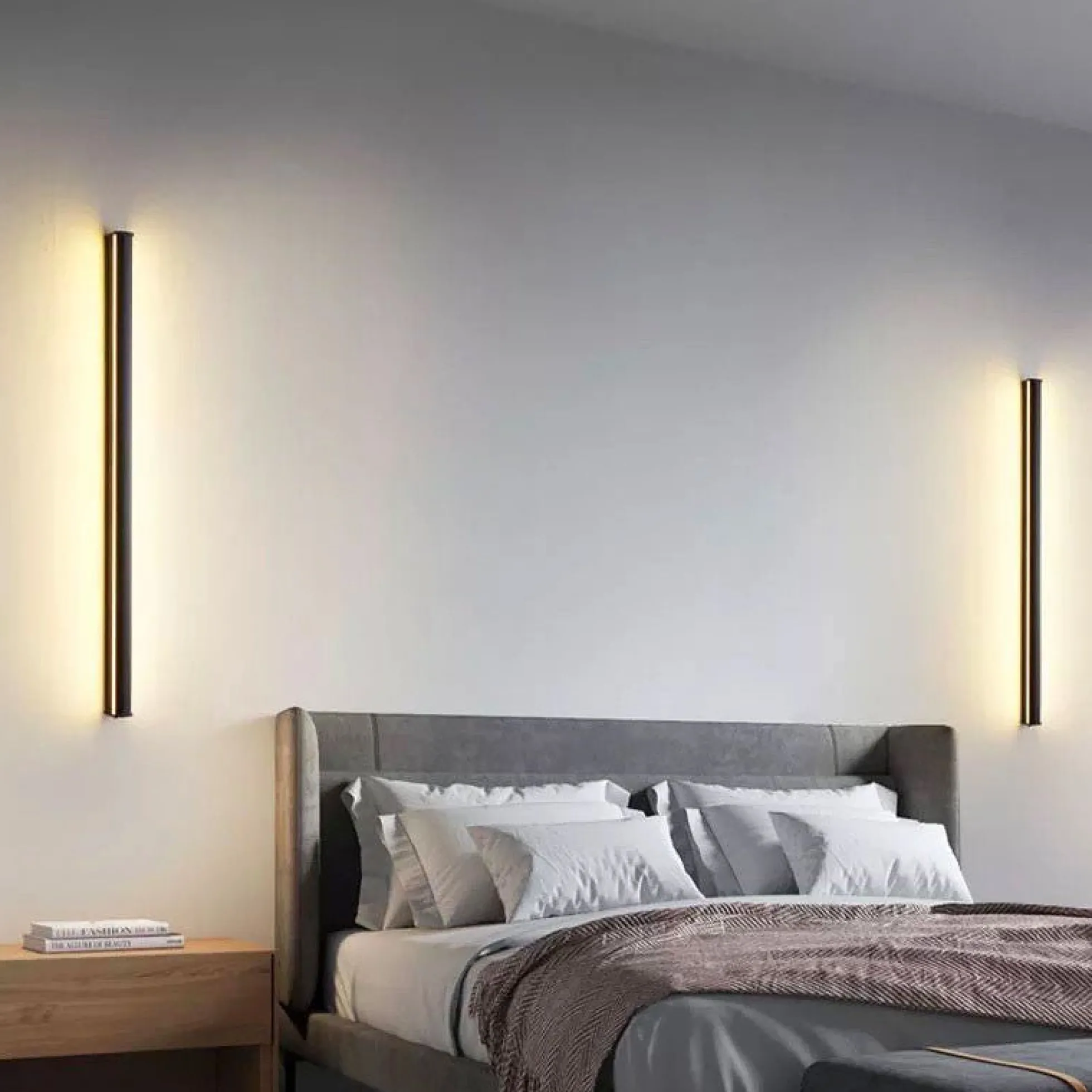 Aplique de pared lineal con LED integrado - 22W - 100cm - IP20