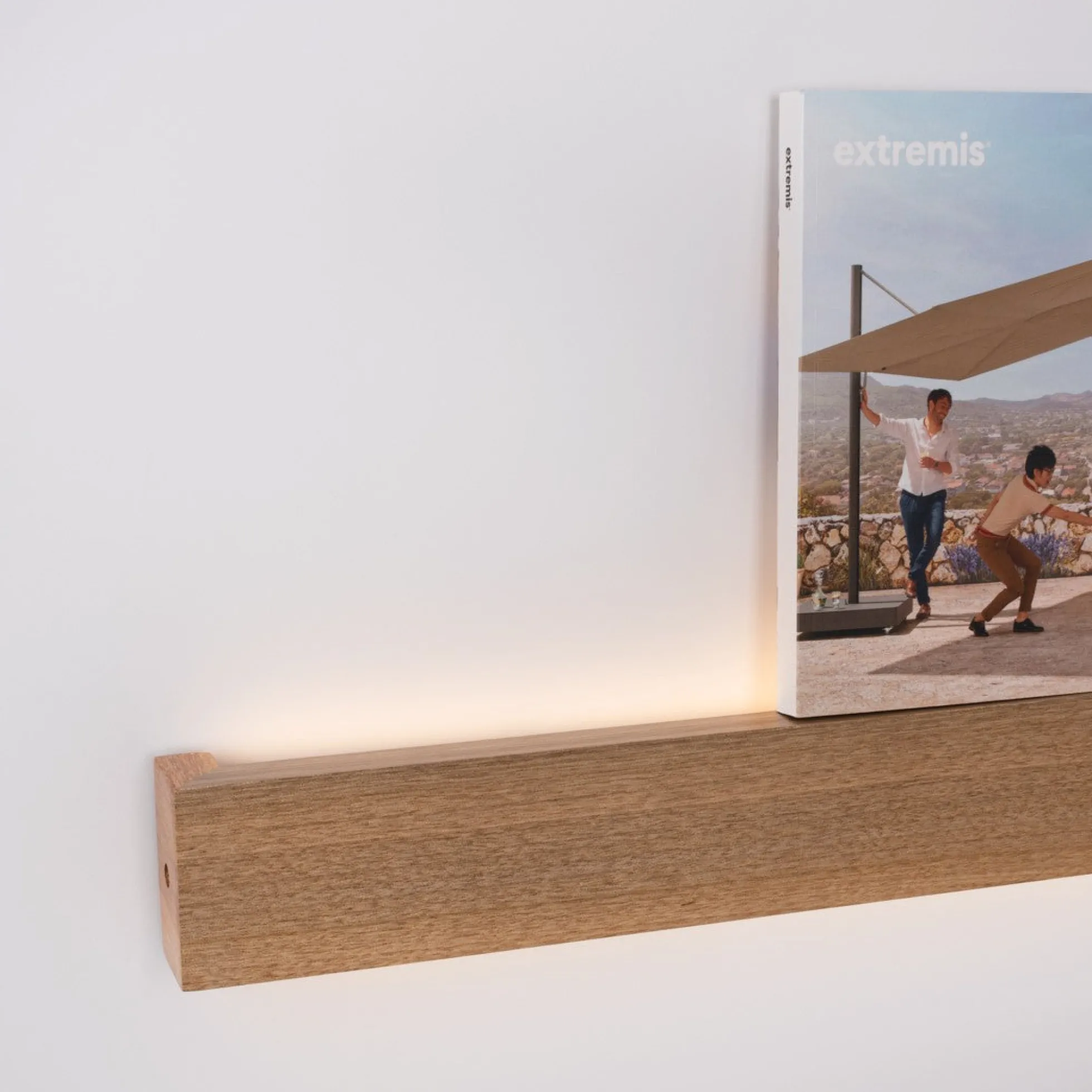 Aplique de pared lineal madera "Wooden" - Dimmable - 24W - 100cm