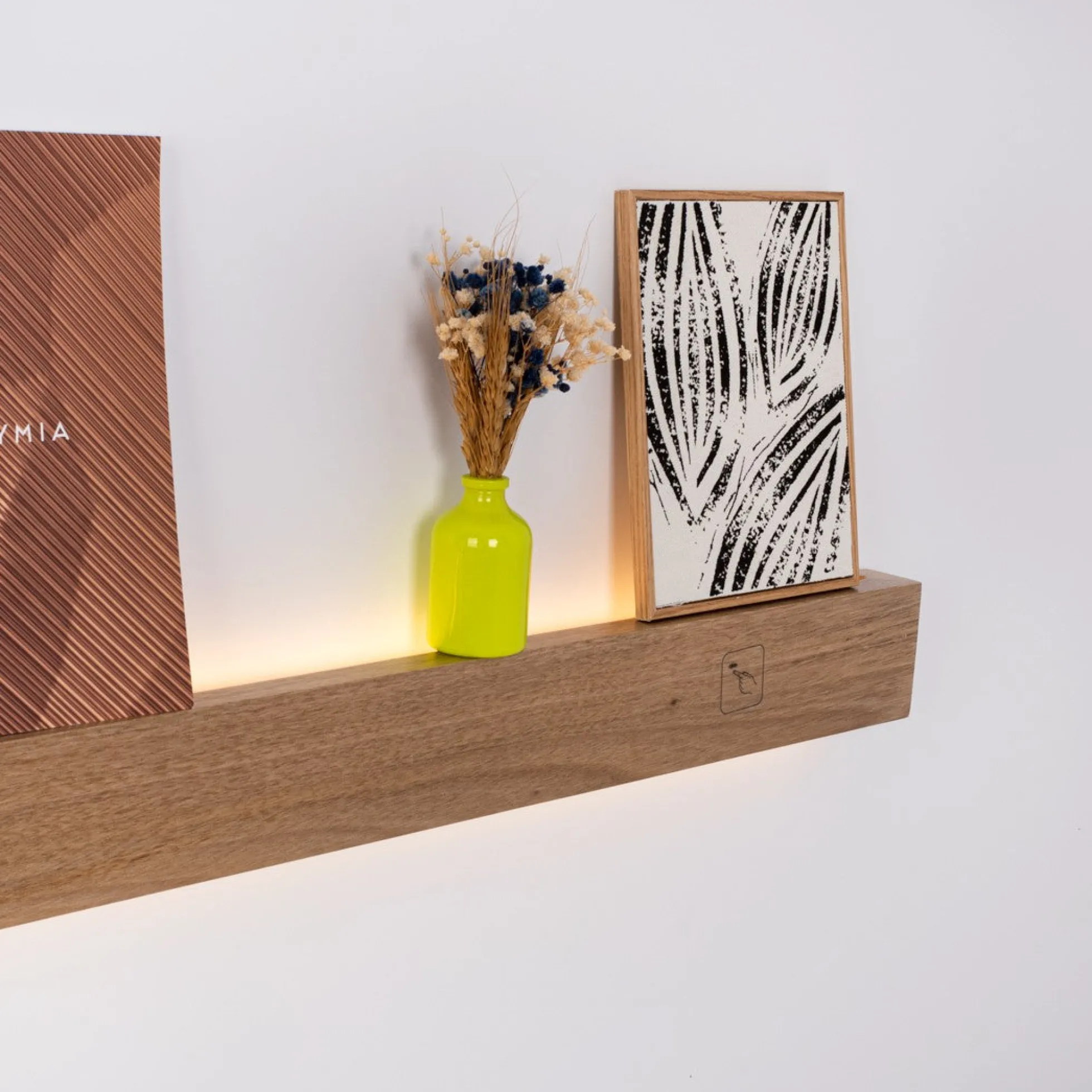 Aplique de pared lineal madera "Wooden" - Dimmable - 24W - 100cm