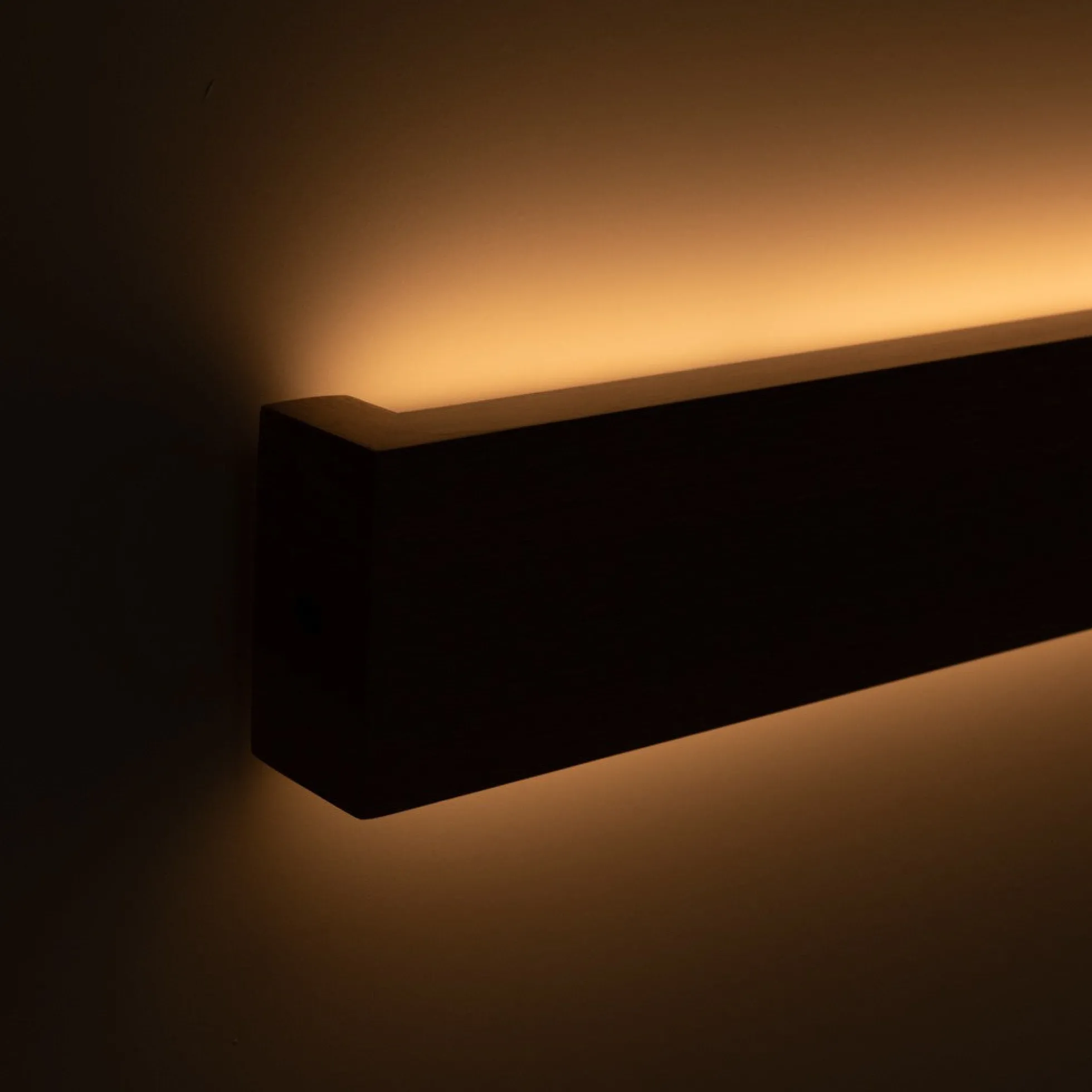 Aplique de pared lineal madera "Wooden" - Dimmable - 24W - 100cm