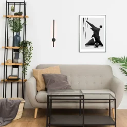 Aplique de pared minimalista lineal
