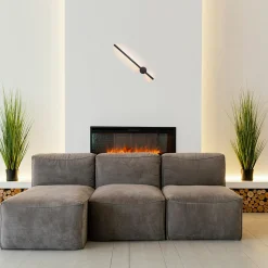Aplique de pared minimalista lineal
